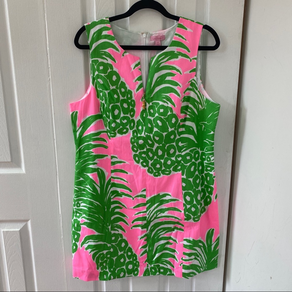 Lilly Pulitzer flamenco mila shift dress size 16 NWT